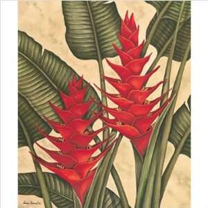  WeatherPrint 18031 Tropical Heliconia Outdoor Art   Dianne 