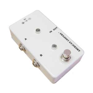 Switch Box AB A/B TRUE BYPASS Amp Guitar Switcher Looper  