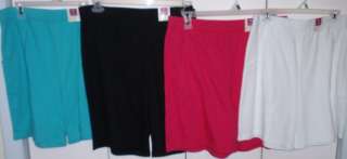   Cotton Knit Shorts  Sizes S M L1X 2X 3X  Bobbie Brooks  4 Colors