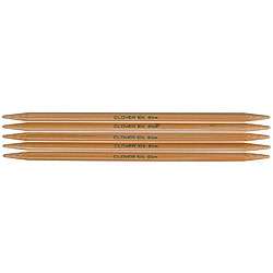 Clover Bamboo Size 10.5 Double pointed Knitting Needles   