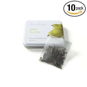 Revolution Tea Mini Travel Tin, White Pear Tea, 6 Count Teabags (Pack 