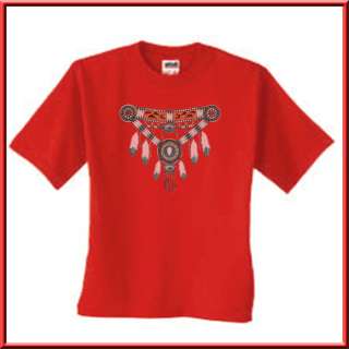 Native American Turquoise Feathers Shirt S 2X,3X,4X,5X  