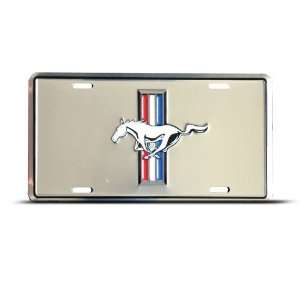  Mustang Metal Novelty Car Auto License Plate Wall Sign Tag 