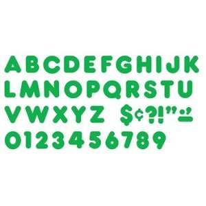   TREND ENTERPRISES INC. READY LETTERS 2 INCH CASUAL GREEN Everything