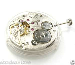 parnis 17 Jewels Hand winding Asian 6498 Movement  
