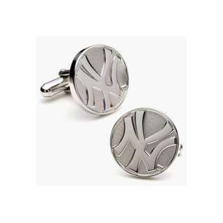New York Yankees Sterling Silver Cuff Links   1 Pair  