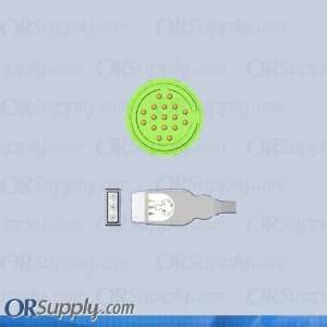  Spacelabs ECG Cable 3 Lead IEC Safety Din Electronics