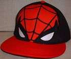 Spider man Red Eyes Adult Flex Baseball Cap/HAT