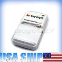 Universal AC US Wall Battery & USB Charger for HTC Samsung Motorola 