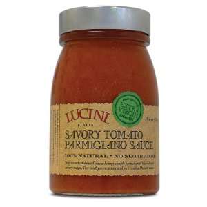 Lucini Italia Savory Tomato Parmigiano Grocery & Gourmet Food