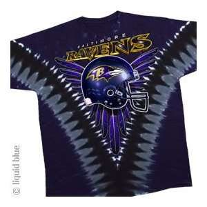  Baltimore Ravens Logo/V T Shirt: Sports & Outdoors