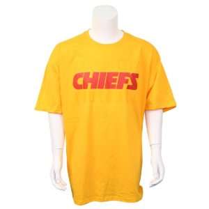 Kansas City Chiefs Tonal NFL T Shirt   Yellow:  Sports 