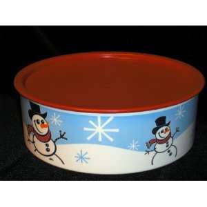   Holiday Christmas Cookie Snack Canister F 8.5 Cup