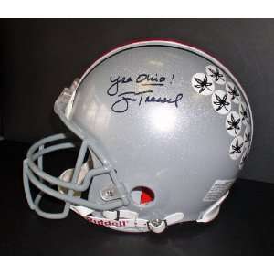 Jim Tressel Signed Ohio State Riddell Full Size Proline Authentic 