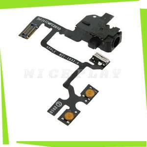   Jack Flex Ribbon Cable Replacement Part for iPhone 4G Black  