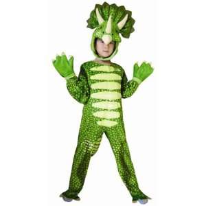    Kids Green Triceratops Halloween Costume X Small Toys & Games