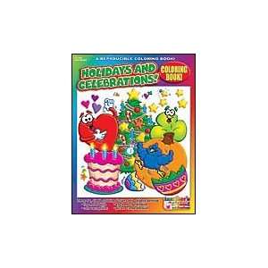  Coloring Books: Holidays and Celebrations!: Toys & Games