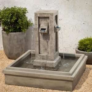  Campania International Pallisades Cast Stone Fountain 