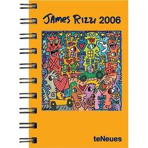 James Rizzi 2006 Pocket Calendar 9783832713201  Books