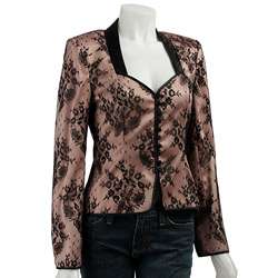JS Collections Womens Lace Jacket  