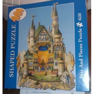 Bits and Pieces 650 Piece Shaped Jigsaw Puzzle, The Grandeur of 