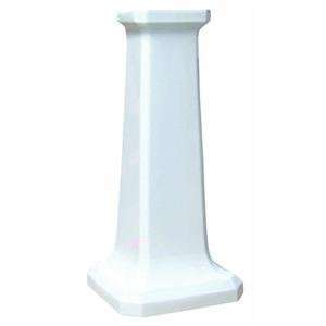  White Ashwell Pedestal