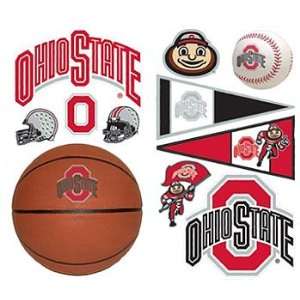  Ohio State Buckeyes   22 College Wall Stickers Decals 