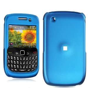 Cuffu   Blue   Blackberry 8520 Case Cover + Screen Protector Perfect 