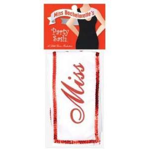  Miss bachelorette sash