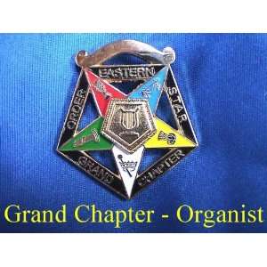  OES Order Eastern Star Grand Organist Jewel: Everything 