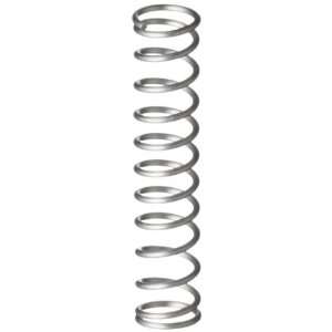  Spring, 302 Stainless Steel, Inch, 0.088 OD, 0.008 Wire Size, 0 