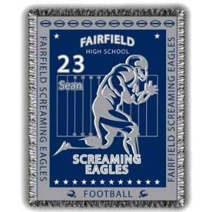  Xtreme Personalized Football Afghan