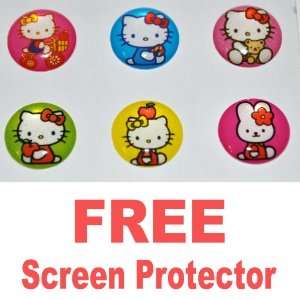 Hello Kitty Home Button Sticker for Apple Ipad/iphone 3g/4g/ipad2/ipod 