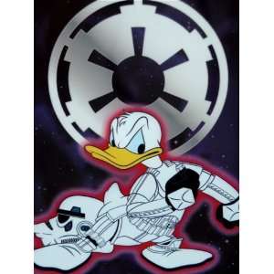  Disney Art Donald Duck as Stormtrooper Star Wars Weekends 