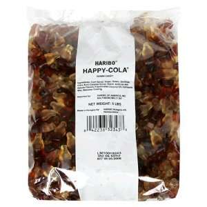 Haribo Fat Free Gummi Candy, Happy Cola, 5 Pound Bag:  