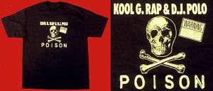 KOOL G RAP & DJ POLO T shirt Poison Road To The Riches  