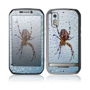 Dewy Spider Design Protective Skin Decal Sticker for Motorola Photon 