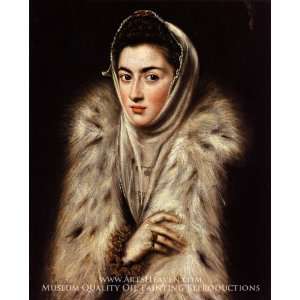 Lady in Fur Wrap 