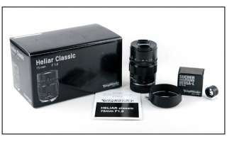 Voigtlander Heliar Classic 75MM/F1.8 Leica M M9 75/1.8  