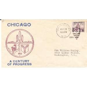   First Day Cover  729 Washinton Stamp Club of the Air 