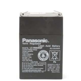 Panasonic LC R064R5P Sealed Lead Acid Battery 6V 4.5Ah  