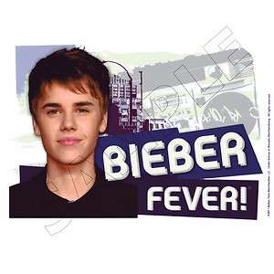 Justin Bieber Bieber Fever Image® Topper Decoration  