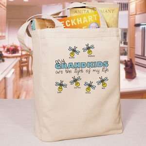  Personalized Light of My Life Tote Bag 