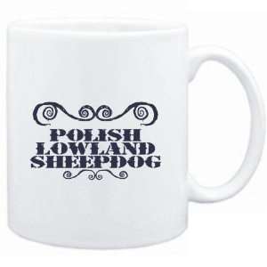 Mug White  Polish Lowland Sheepdog   ORNAMENTS / URBAN STYLE  Dogs 