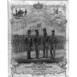  Cincinnati Rover Guards quick step, Thomas Atkins,Music 