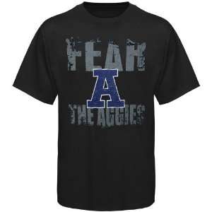  NCAA Utah State Aggies Black Fear the Aggies T shirt 