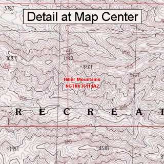   Map   Hiller Mountains, Nevada (Folded/Waterproof)