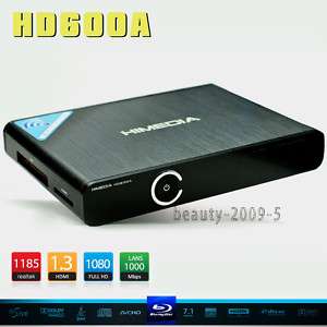 HD600A 1080p H.264 MKV DTS Network Media Player Himedia  