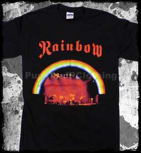 Rainbow   On Stage dio   official t shirt   FAST SHIPPING  