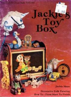TOLE PAINTING JACKIES TOY BOX JACKIE SHAW  